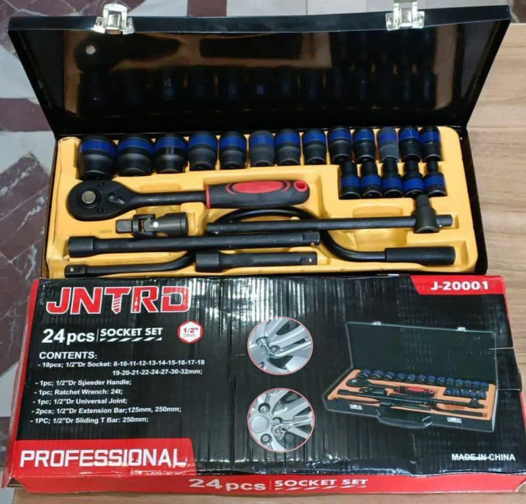 جعبه بکس 24 پارچه مشکی جنترو مدل J-20001
