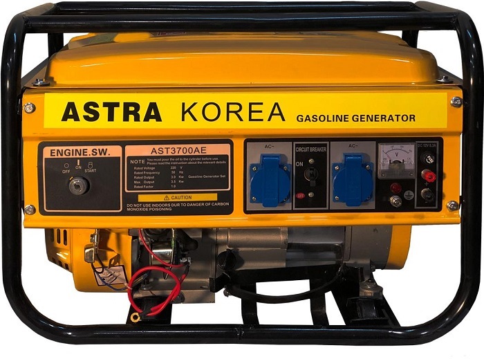موتور برق 3.5 کیلو وات بنزینی اصلی(غیرتقلبی) آسترا مدل AST3700AE