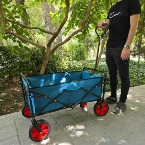 چرخ دستی کمپینگ بزرگ تاشو باس مدل Trolley B